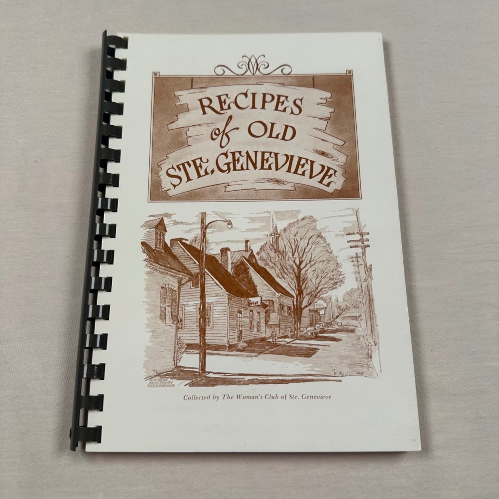 Vintage The Best of Our Best Cape Girardeau MO Community Cookbook Spiral Bound